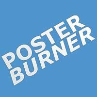 PosterBurner.com - Custom Poster Printing Logo